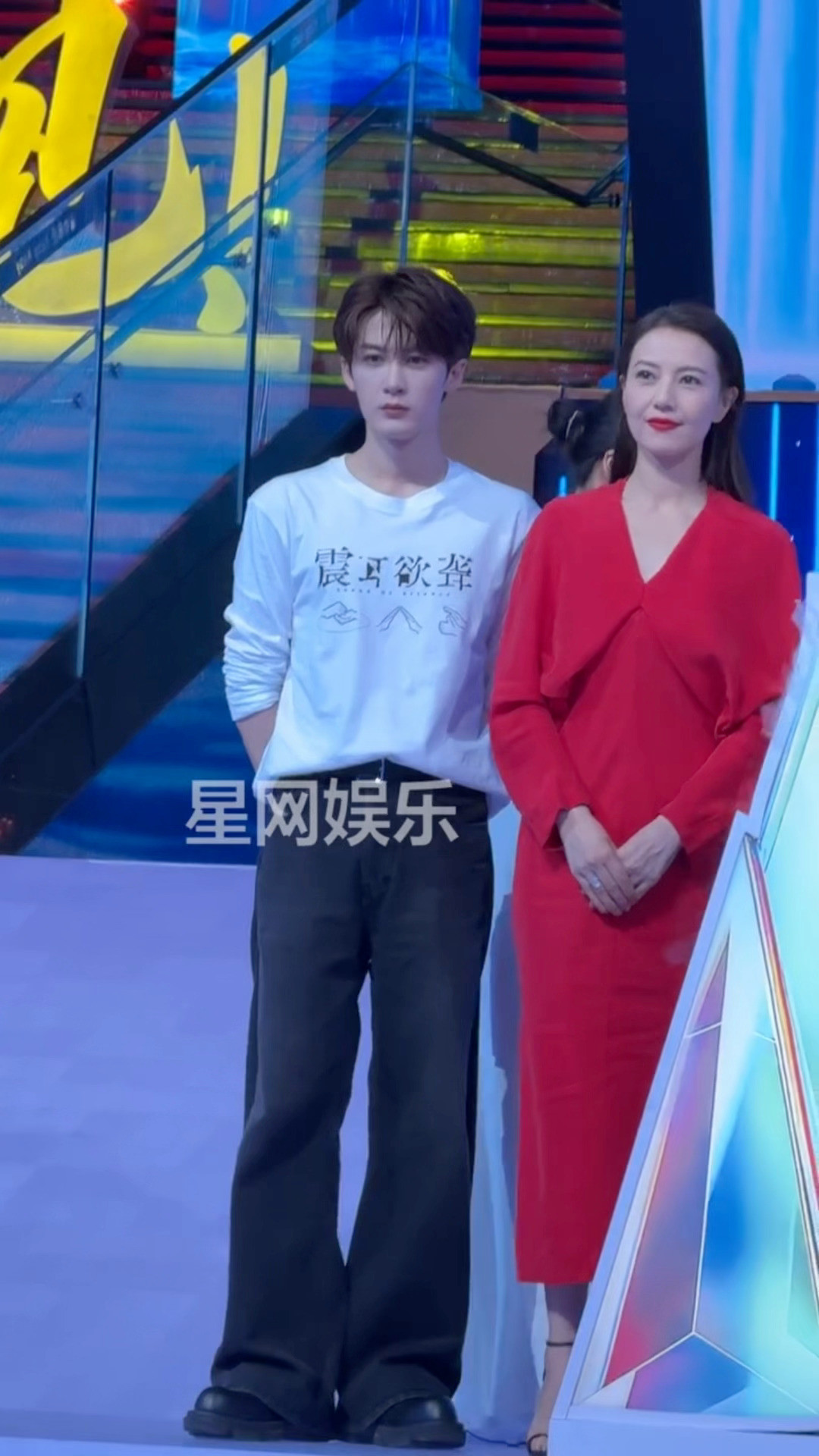 檀健次、高圆圆同框两张权威的脸​​​