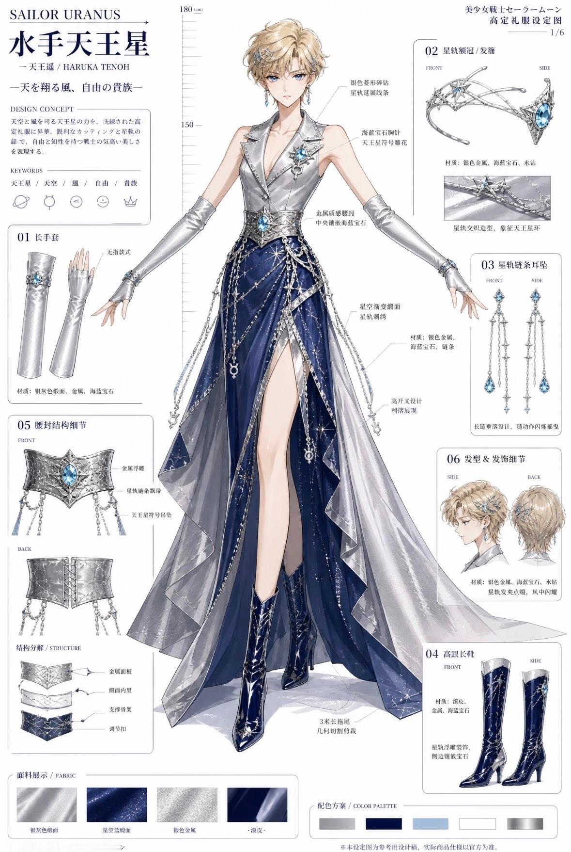 美少女战士高定礼服大合集，大家一次性看个够！动漫追番团次元漫游录美少女战士