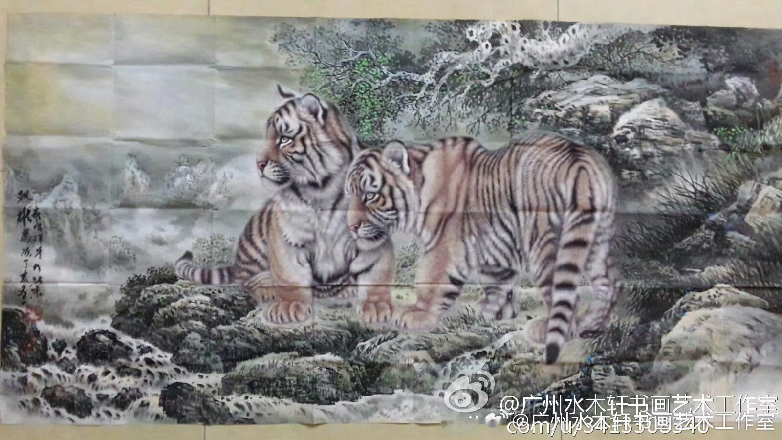 李福堂老师国画作品欣赏。​​​