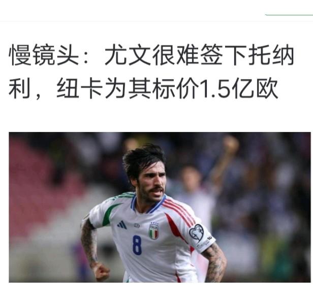 🇮🇹意大利球员也有上亿的，厉害了呵呵，看看吧，托8，纽卡是不会放你走的，