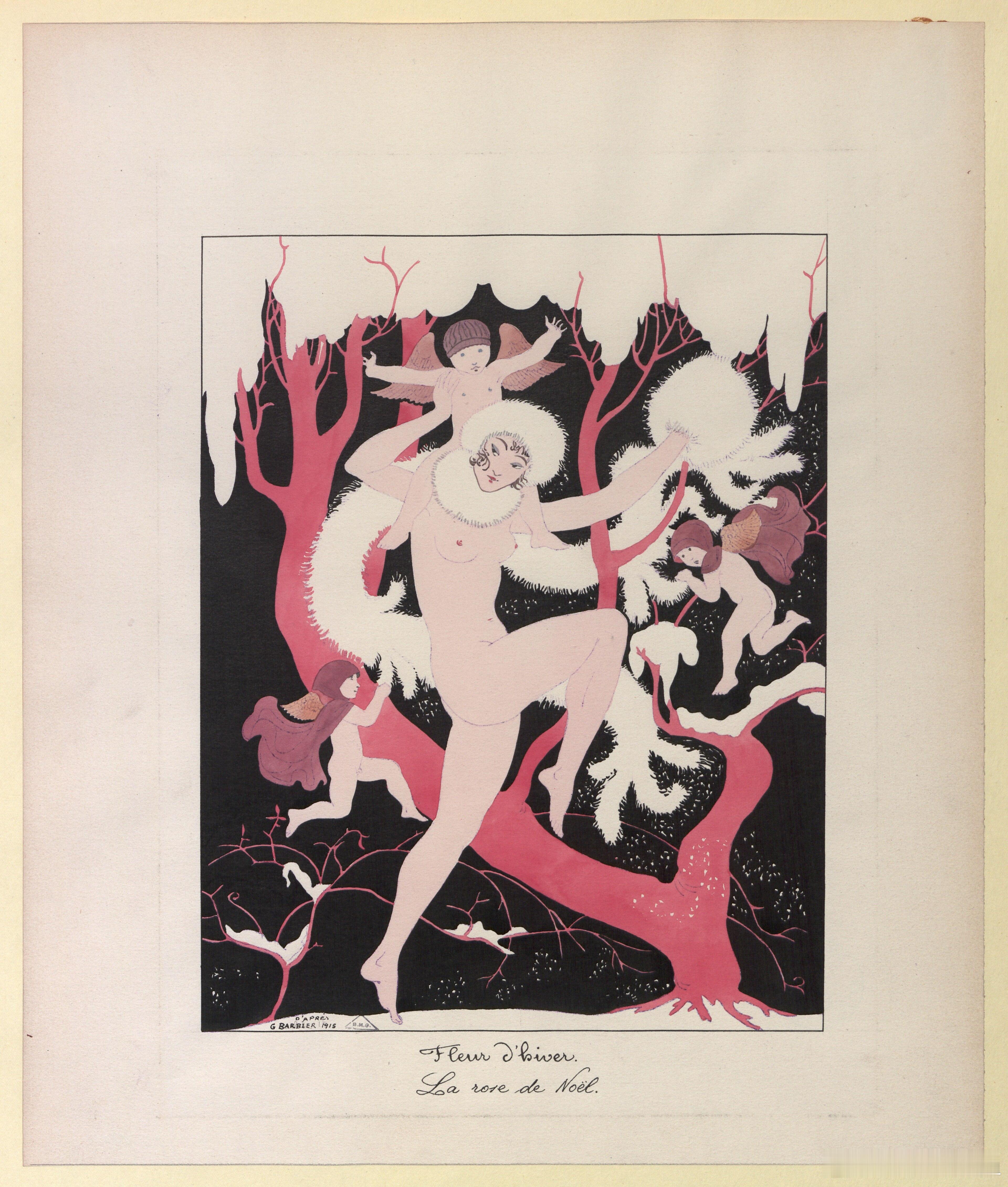 西洋历史文化鱼缸法国著名插画家乔治·巴比尔（GeorgeBarbier，18