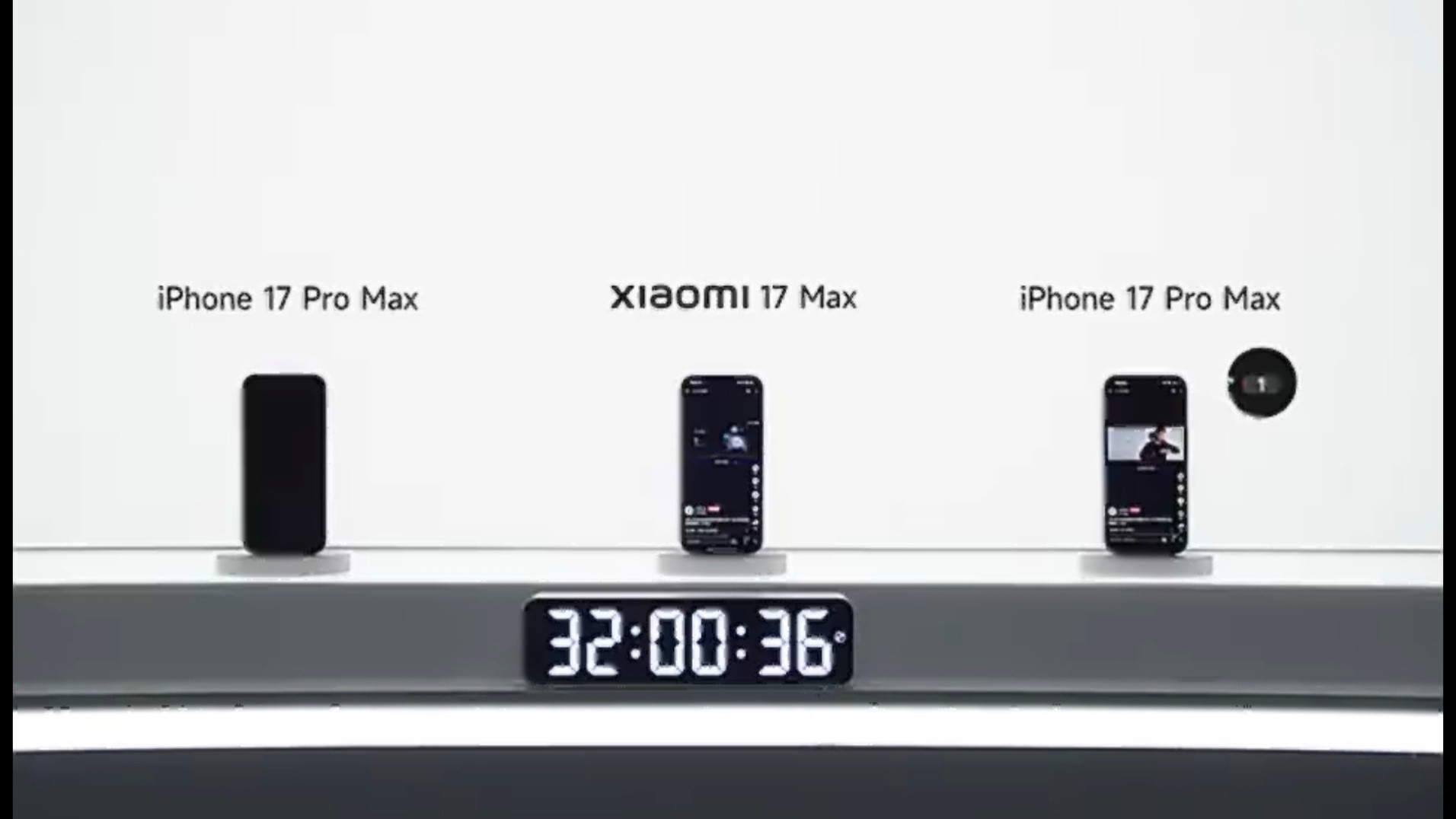 实践出真章啊…小米17Max续航实测超两台iPhone这个续航数据出来，有点把旗