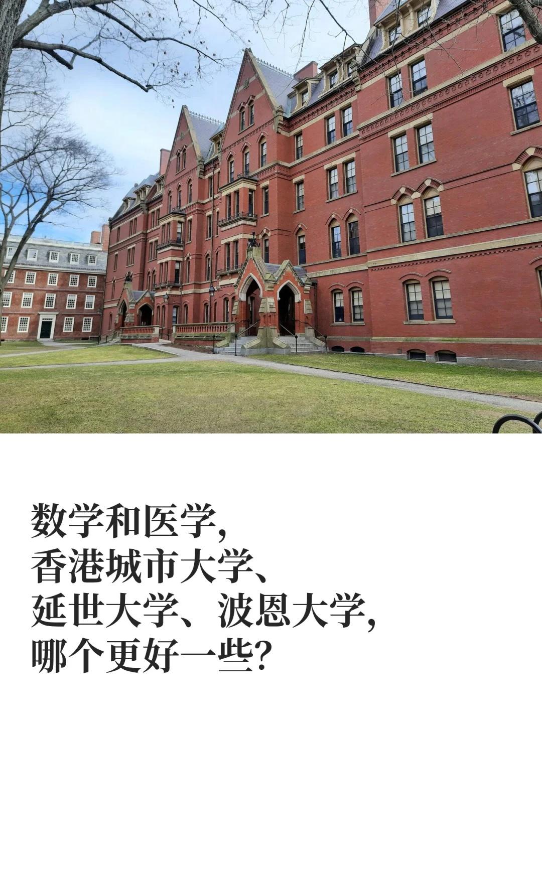 港城、延世大学和波恩大学，哪个更好一些？香港城市大学延世大学波恩大学波恩
