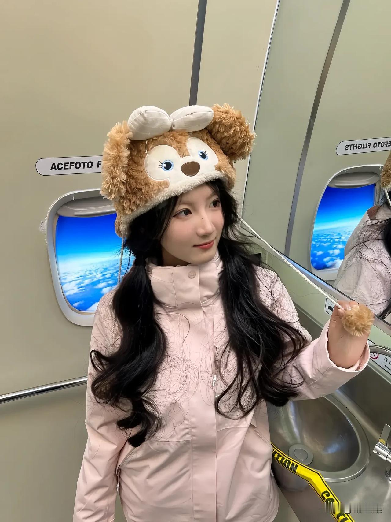 云中仙子，空中行旅。