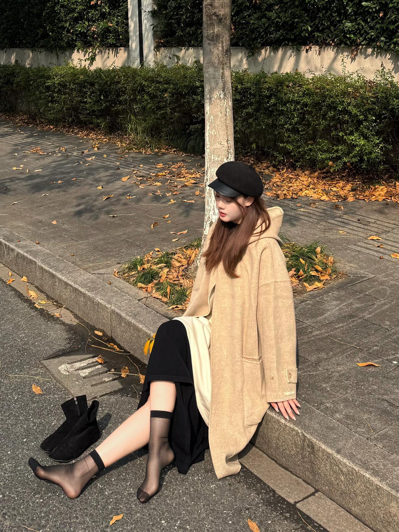 秋落叶知秋风渐凉阳光正好🌞