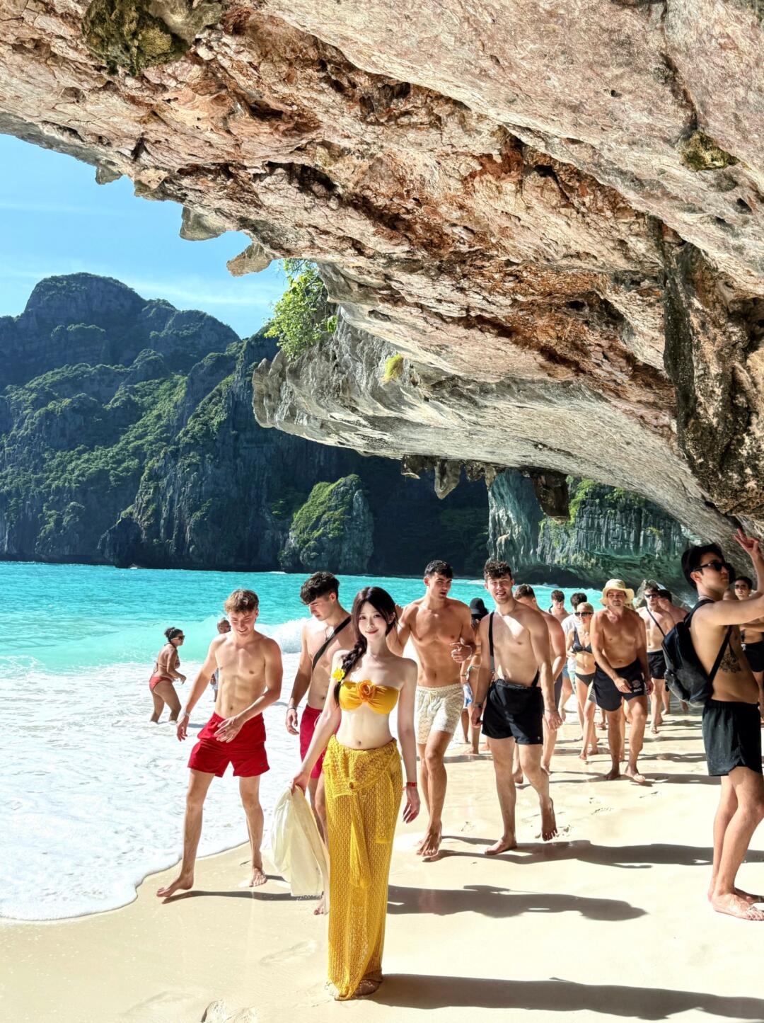 在玛雅湾拍到了人生照片🌴☀️