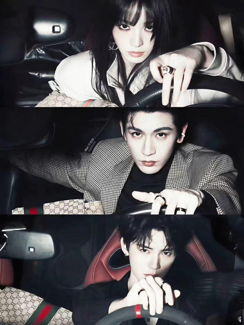 田曦薇张凌赫周翊然，没有技巧，就是硬帅