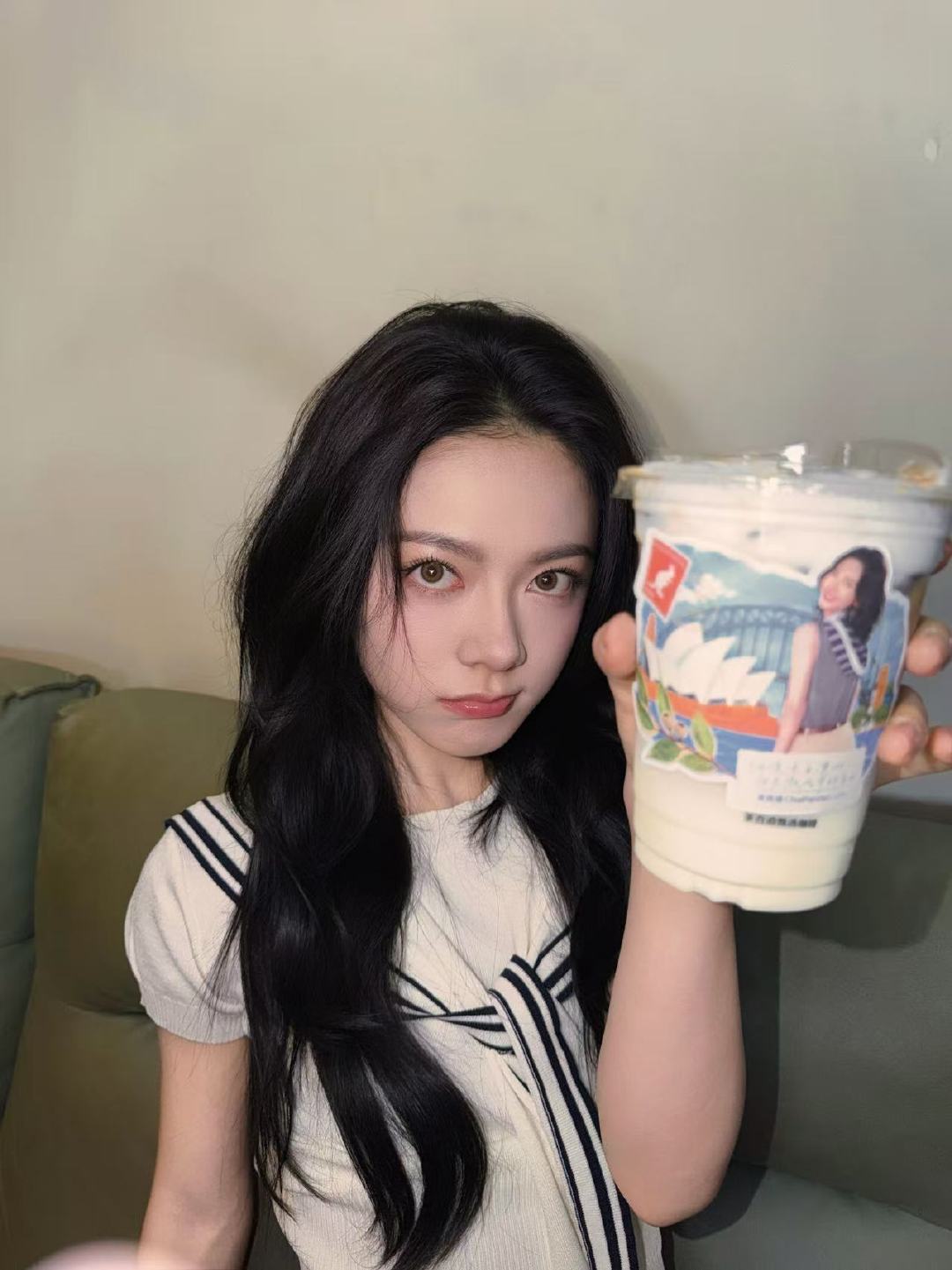 长发微卷甜甜的麦麦#赵今麦##赵今麦#​