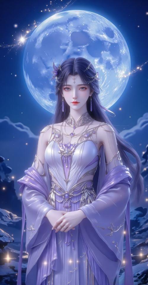 国漫女神。   你喜欢哪个？