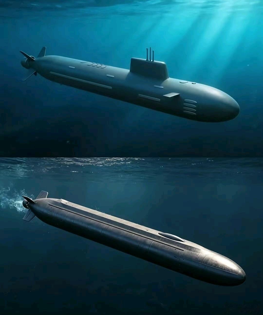 老中今年下水的2型全新型号的大黑鱼CG这两型大黑鱼的出现，直接让老钟的潜艇技术
