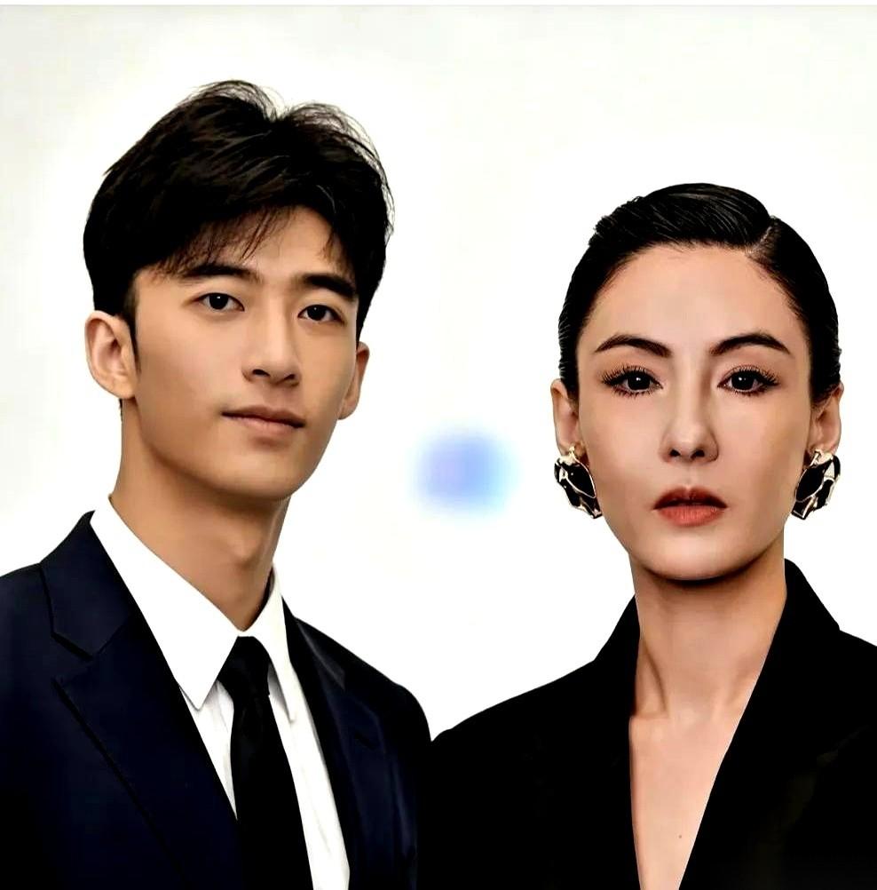 主持人把话筒递给张柏芝，镜头推近。“你会让儿子当明星吗？”她点点头，说如果儿