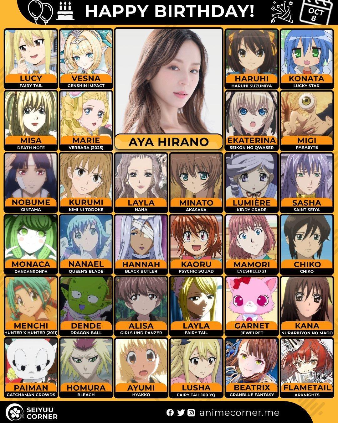 海贼王平野绫生日莉莉丝的声优，其实平野绫加入我海挺意外的。而且莉莉丝到