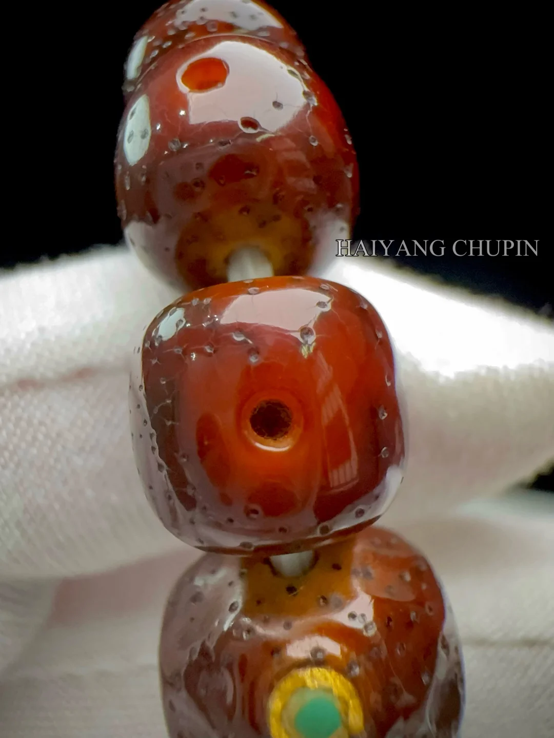 星月菩提变色过程记录；一条串珠的修行日记