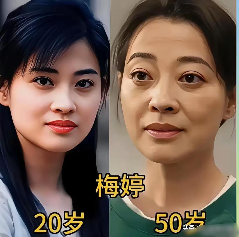 细看几位女神新旧模样，瞿颖、闫妮、舒淇、蒋勤勤年少颜值轰动一时，精致五官搭配温柔