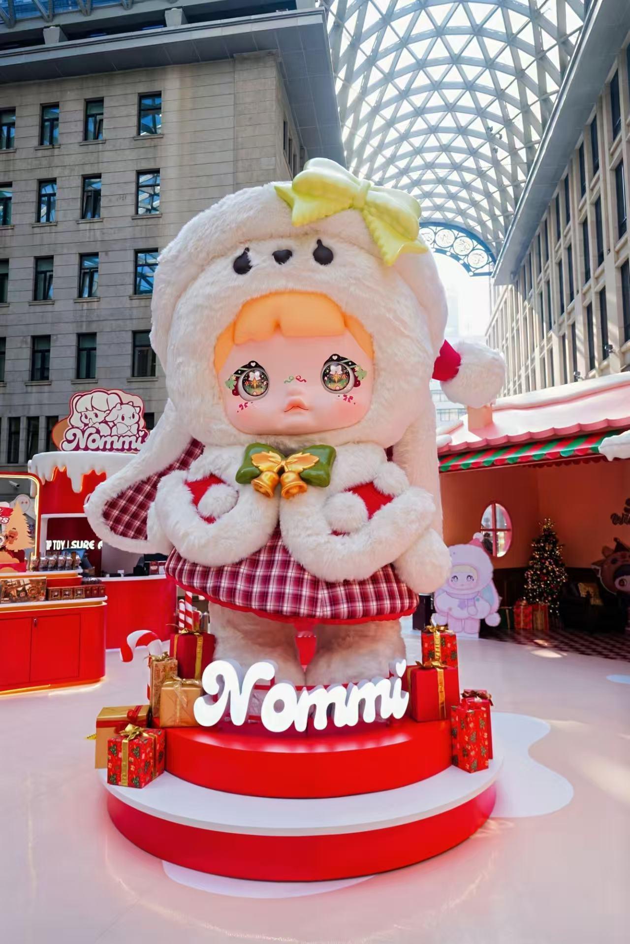 逛南京东路被糯米儿童话镇狠狠戳中！软萌布景自带治愈buff，冬天的快乐直接被上海