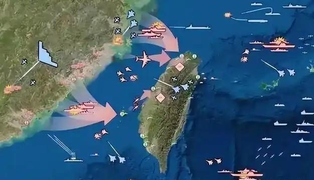 其实大陆没必要跟美国在台海死磕，更没必要为了台湾跟美国动武。解放军可以参考以前对