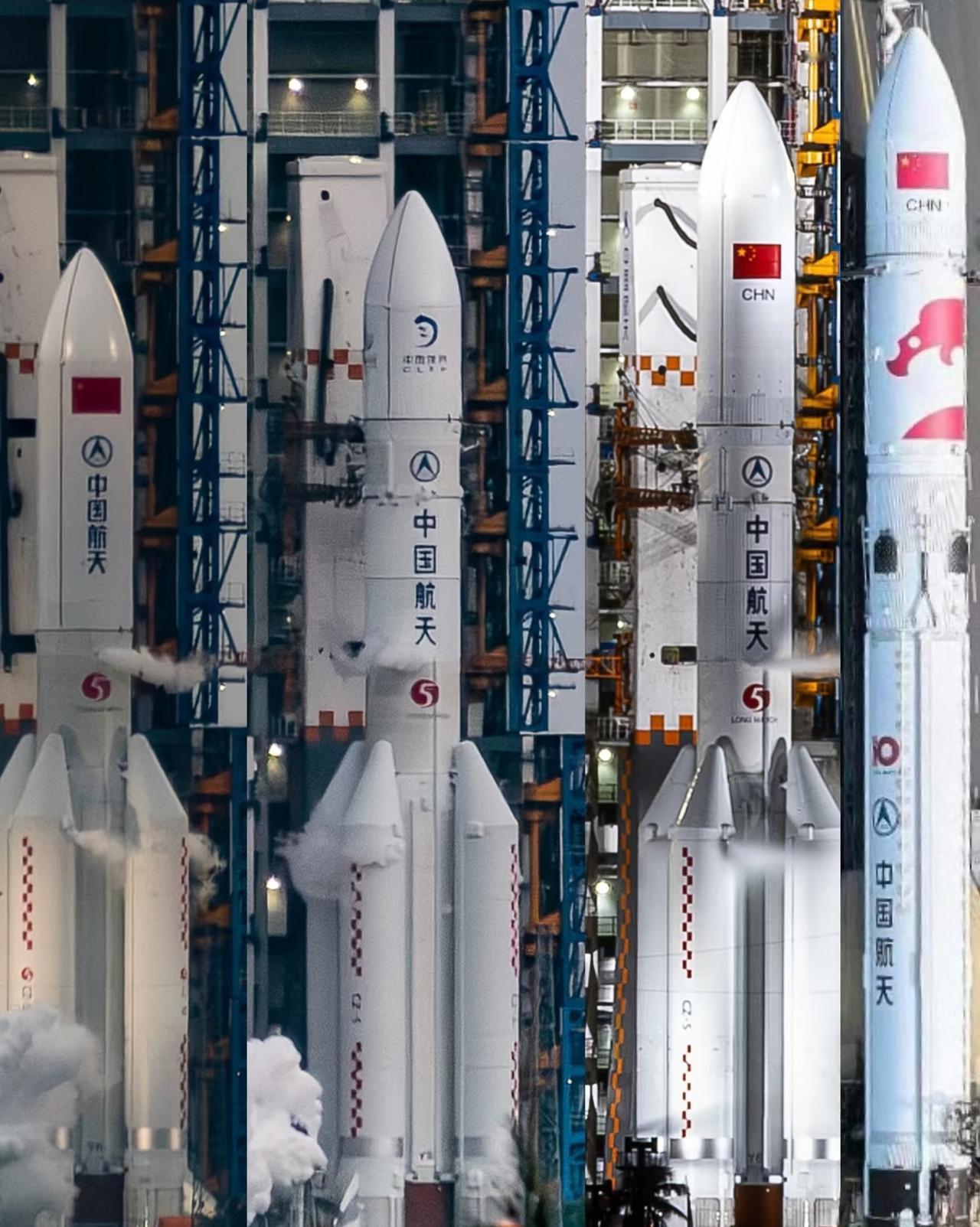 长征十号乙要首飞啦，这可是个大新闻！它比最长的长五还长一点，约64米，在发射塔上