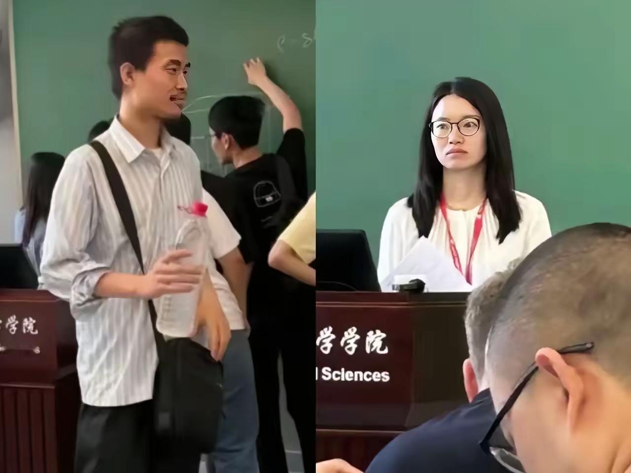 韦东奕去听王虹教授的课，全程没说什么，临了抛出一句："中间这个结论，你验证过吗？
