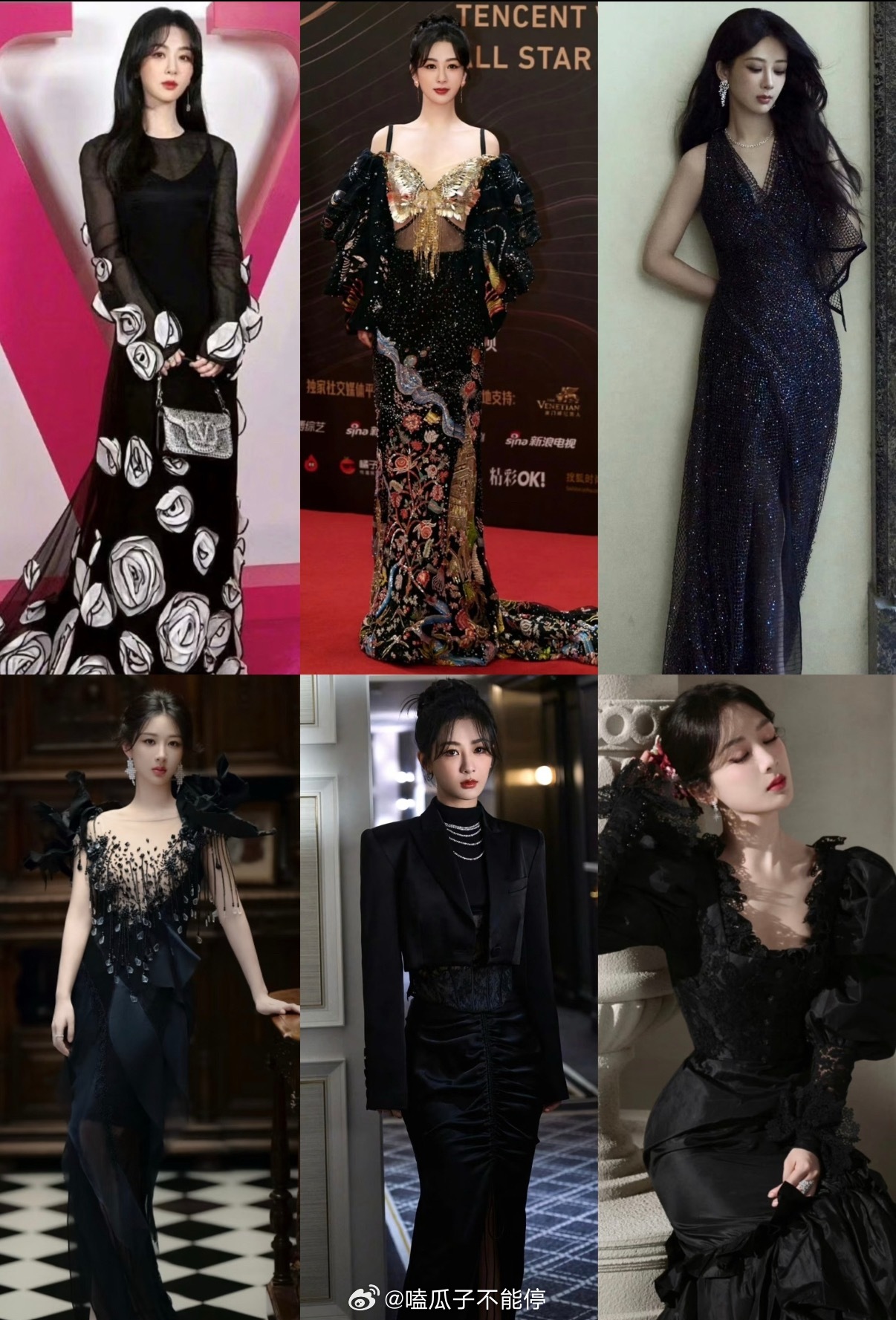 杨紫也被女装背刺了杨紫穿高定和礼服都好美，气质这个东西不是谁都有的