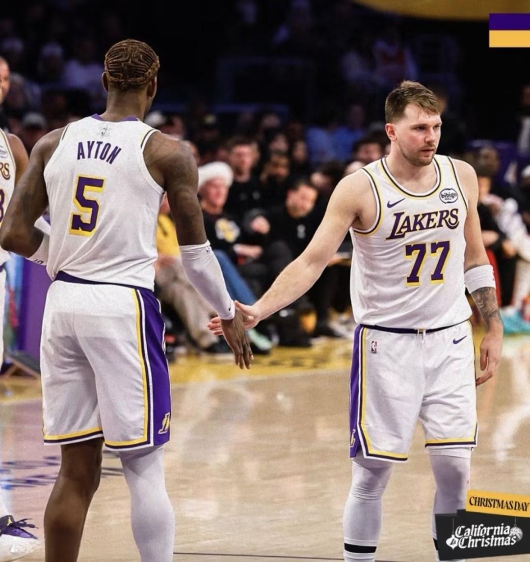 东契奇交易的口碑这么快就逆转了？圣诞大战，湖人主场96-11