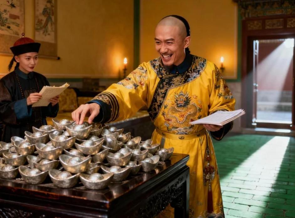 1750年，79岁的张廷玉被乾隆抄家，36万两白银被搜了出来，乾隆哈哈大笑道：“