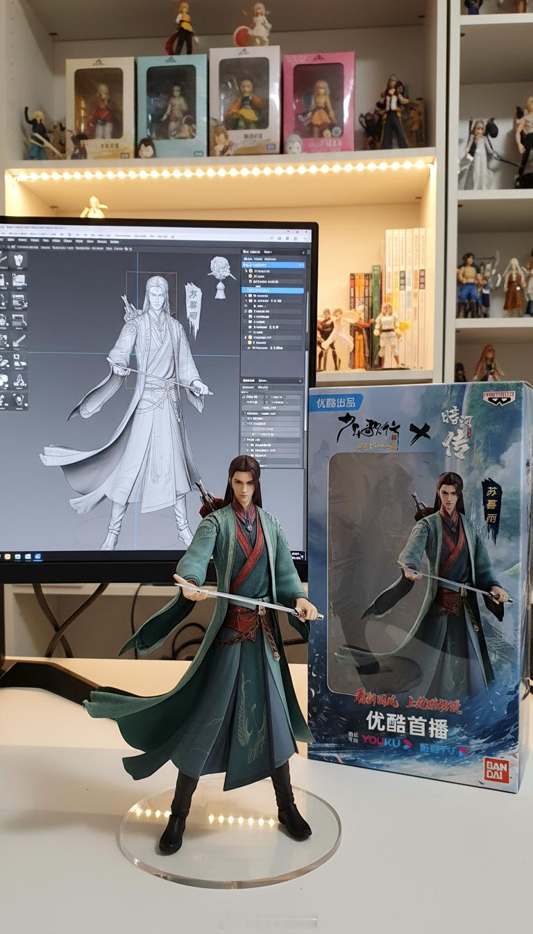 暗河传暗河传次元视频充能计划苏暮雨的这款手办，大家感觉怎么样？​​​