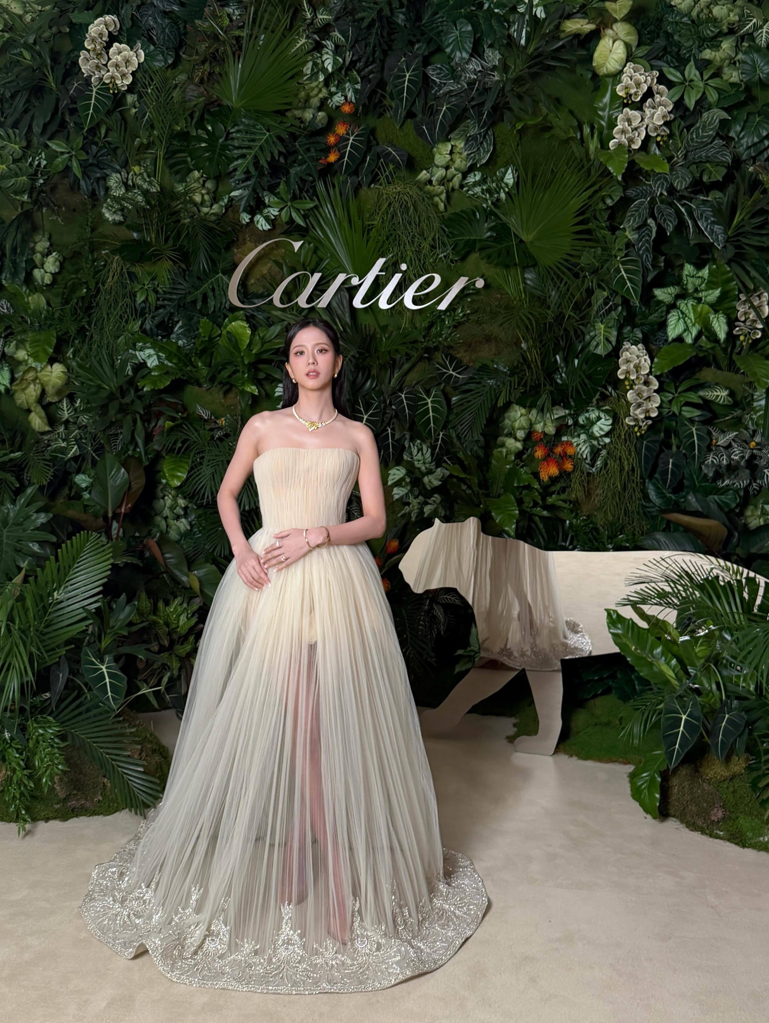金智秀Jisoo｜CARTIER💎好夺目的珠宝美人！Jis
