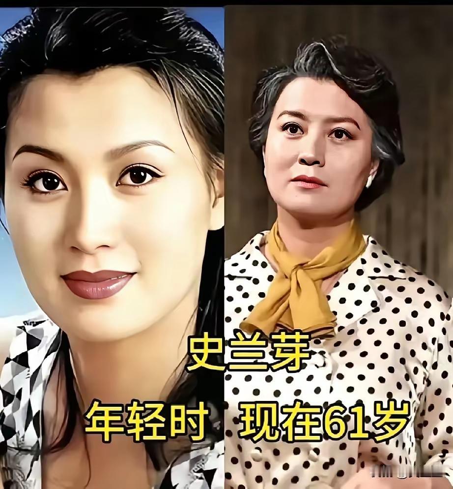 年轻时候的史兰芽果然貌美如花呀，后来嫁给了李幼斌呢，真的是风韵犹存，依旧美丽