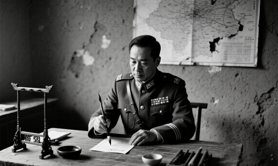 解放战争时期，有一个国军师长在战场上突然倒戈，他没有投共也没有逃跑，而是做了一件