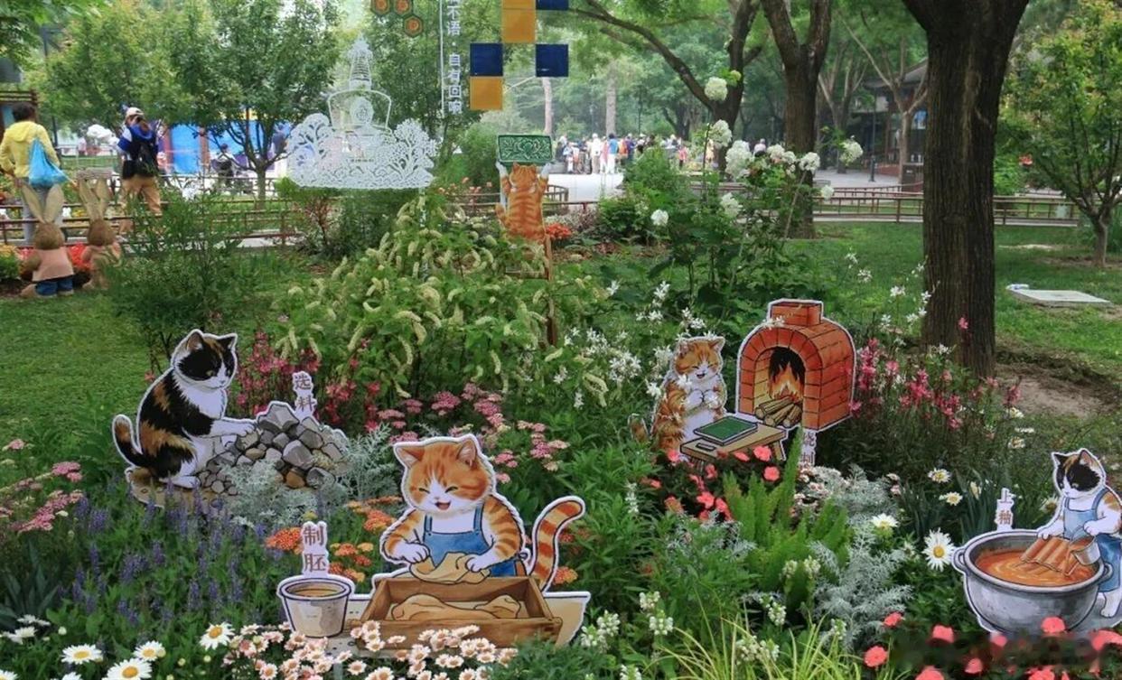 盛夏追光之旅微博旅行ing北京陶然亭公园太会了，直接把天坛、颐和园、北海公园等七