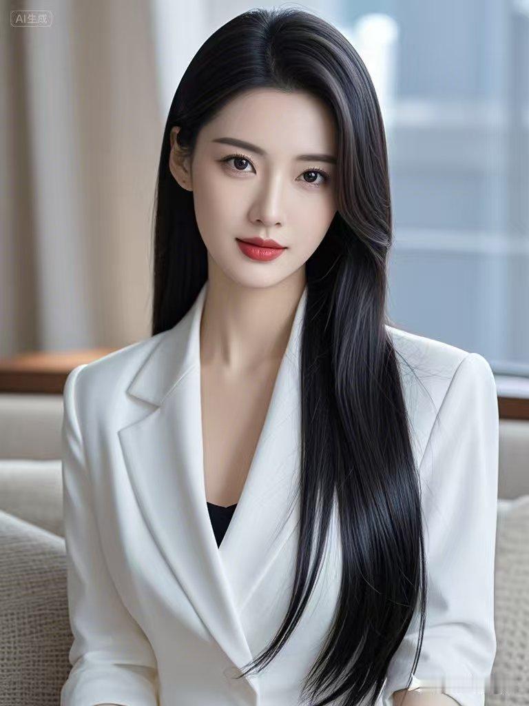 白西装确实超有魅力，和黑西装比起来，少了通勤的拘谨刻板，多了份优雅气质。选白西装