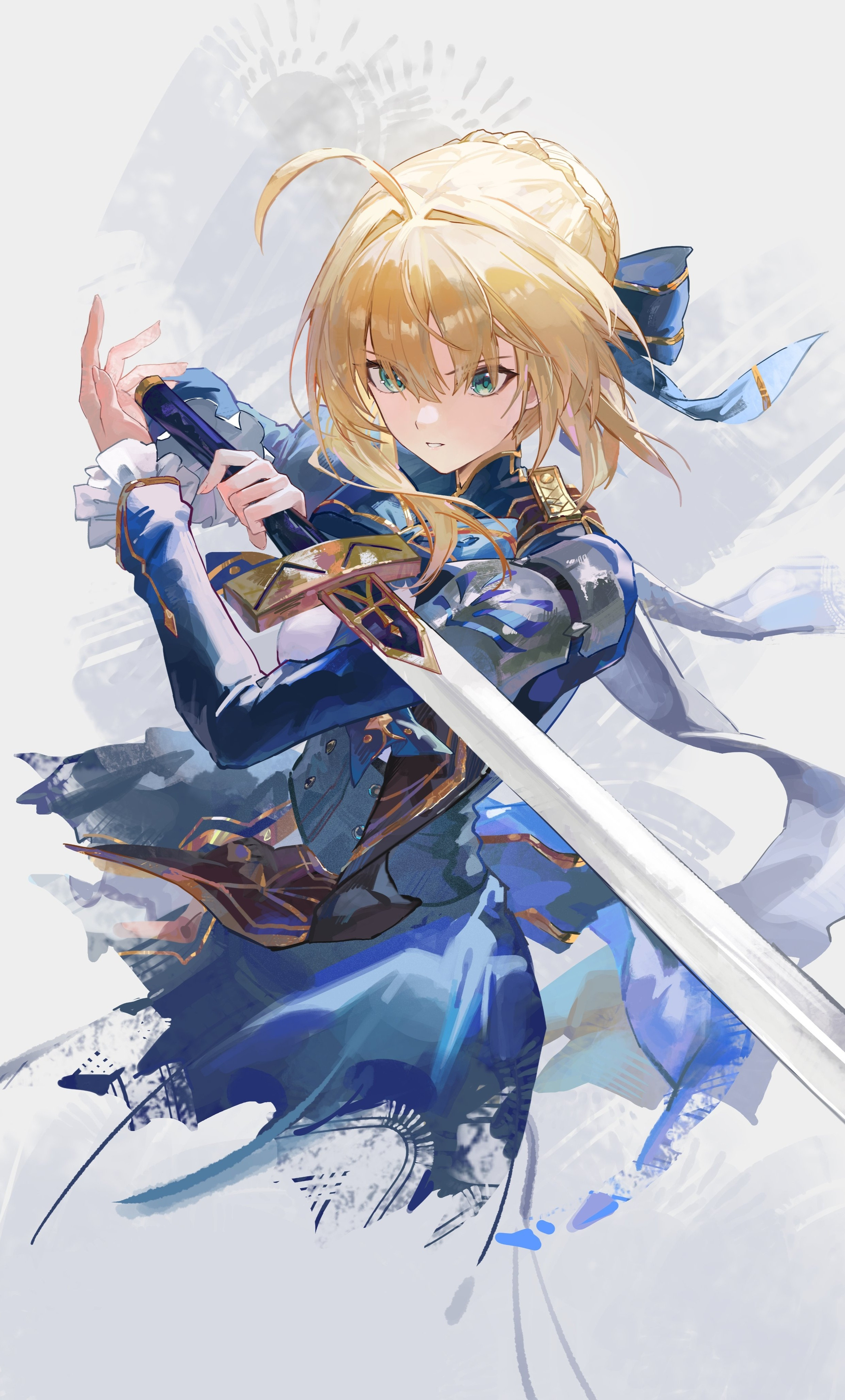 动漫Saber画师：SHINpid：90847988​​​