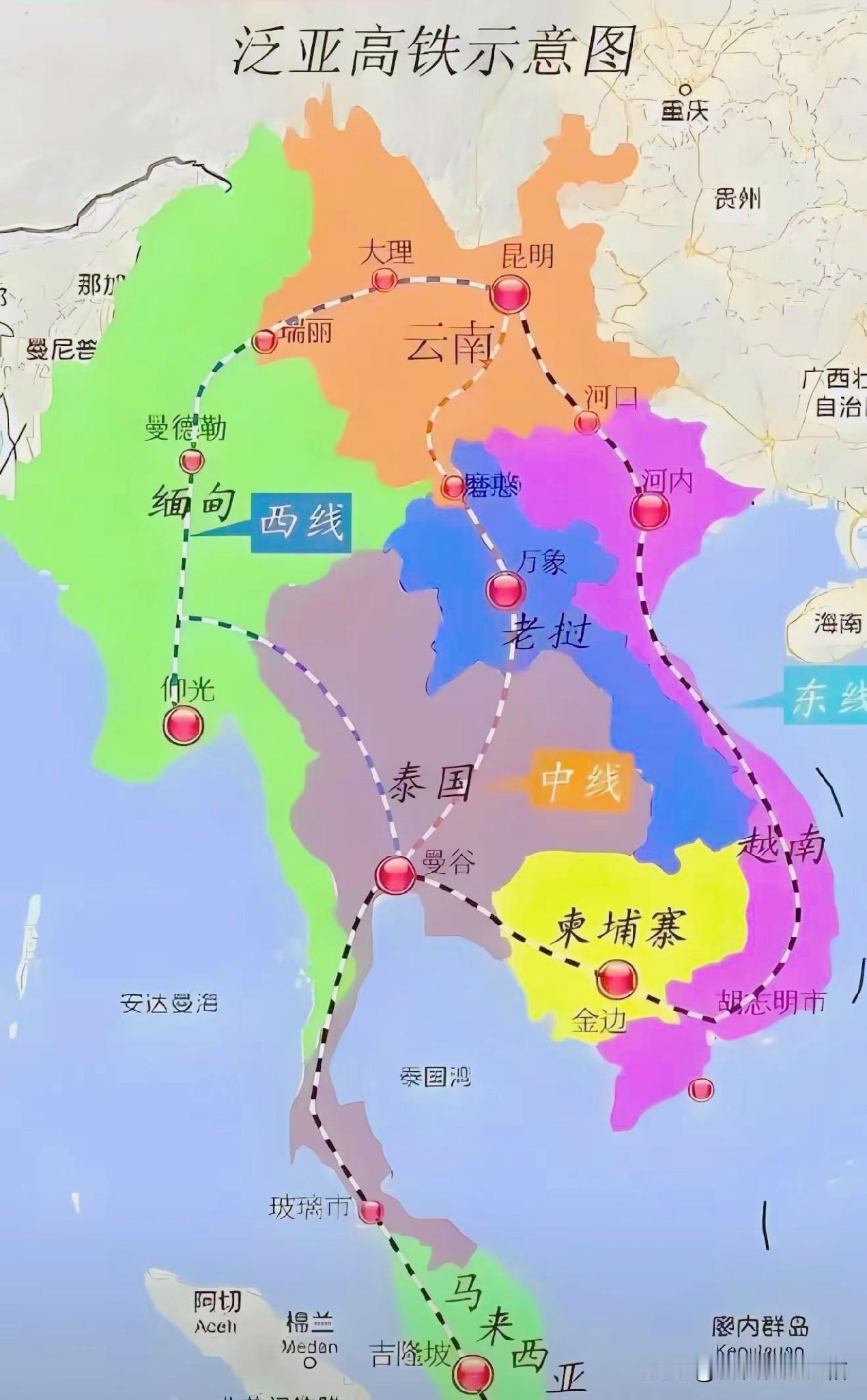 老挝真是神了！老挝为中老铁路修建投入巨资，老挝段的费用就花了超过59亿美元，