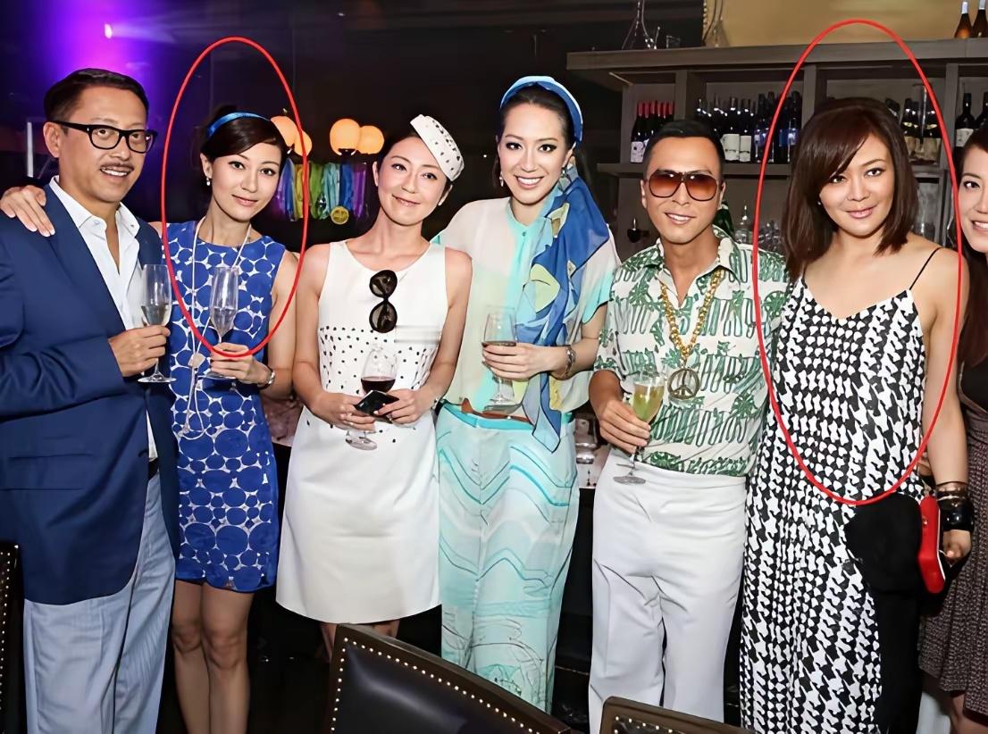 关之琳的母亲老了依旧是美人，这点关之琳没有随她母亲，大概是随了她父亲了。