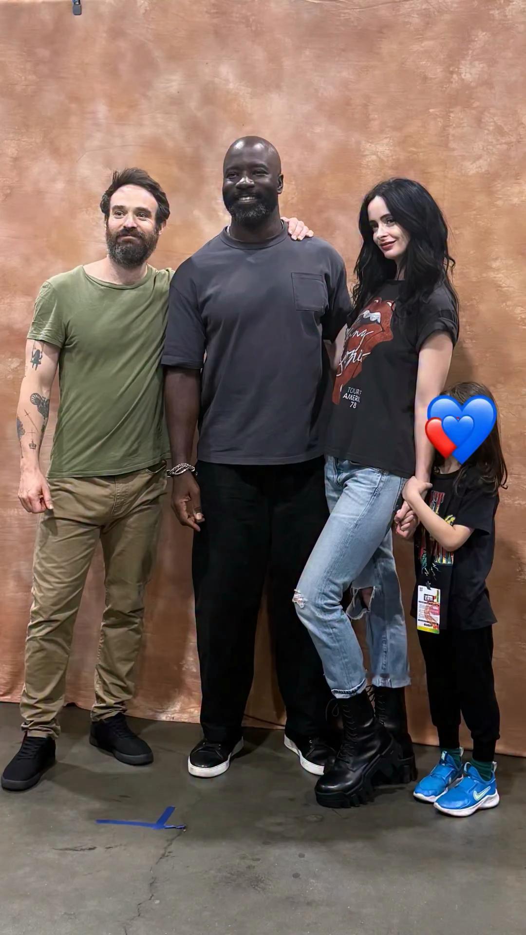WOW~~捍卫者联盟夜魔侠CharlieCox、“杰西卡琼斯”Krysten