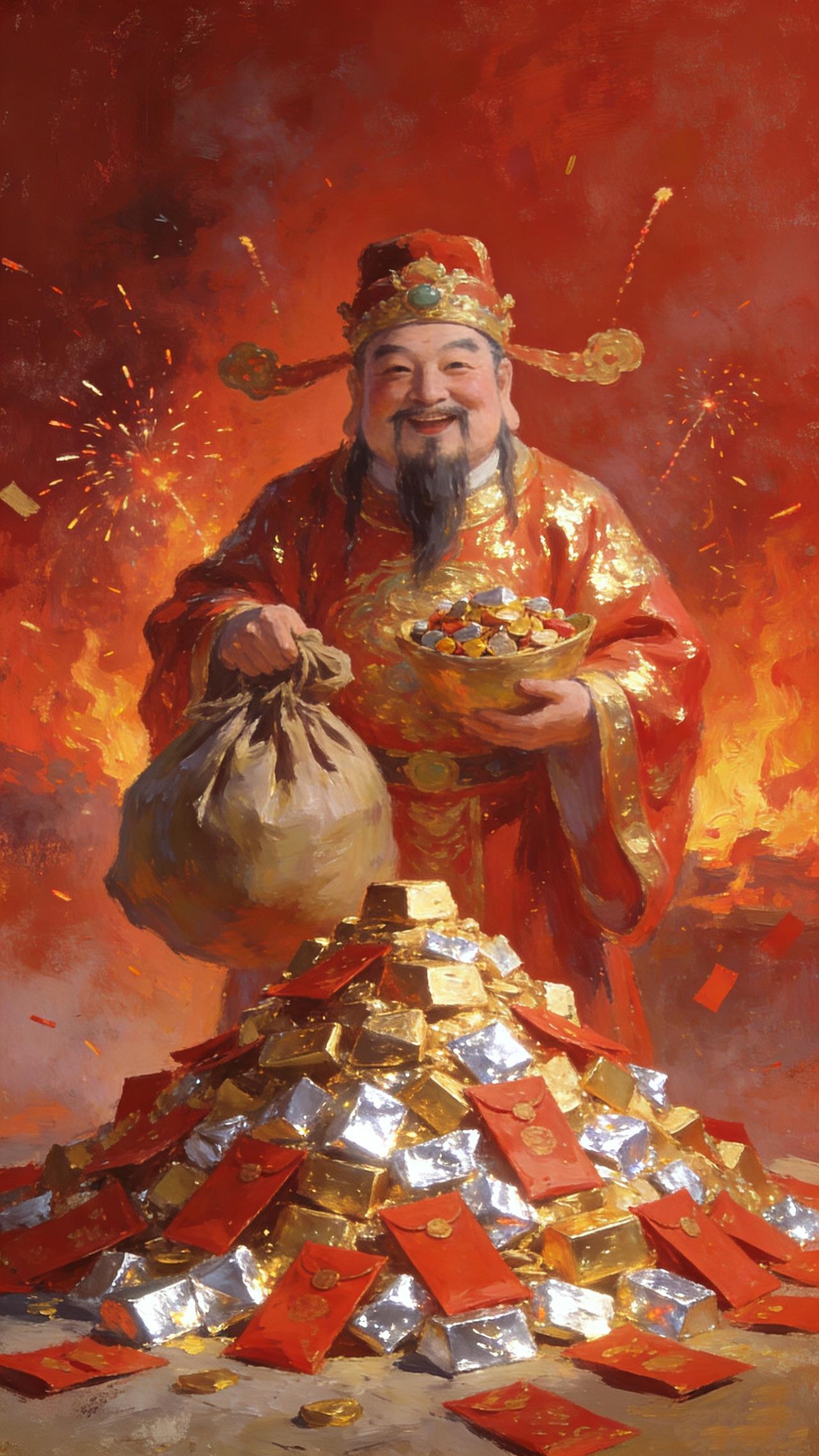 你拜谁当财神，决定了你能赚多少钱。王亥——做买卖的祖师爷，管流通。开工厂、搞