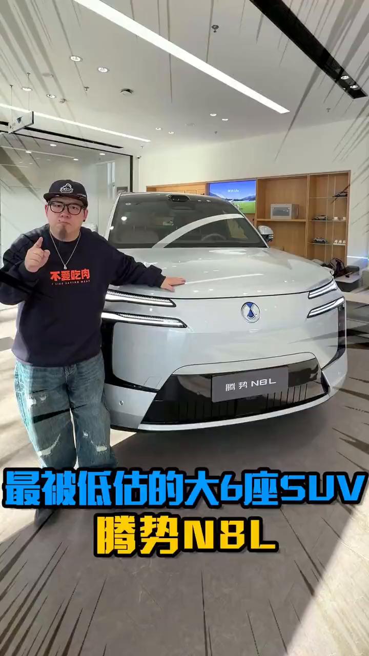 最被低估的大6座SUV：腾势NBL。我一直觉得腾势的车型都被严重的低估了，因为