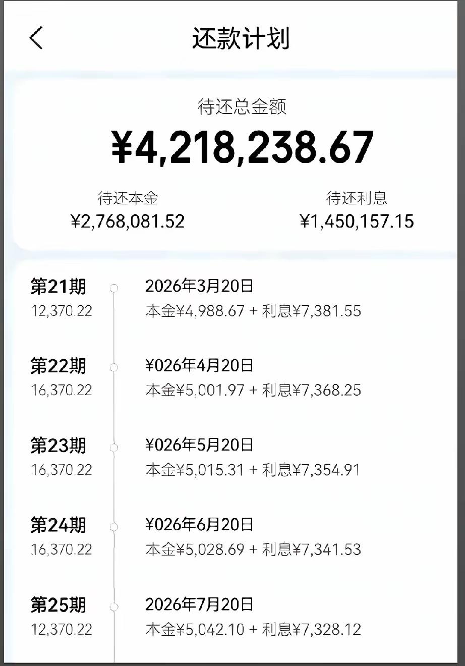 许老板虽然进去了，恒大房子还可以，就是利息有点高了