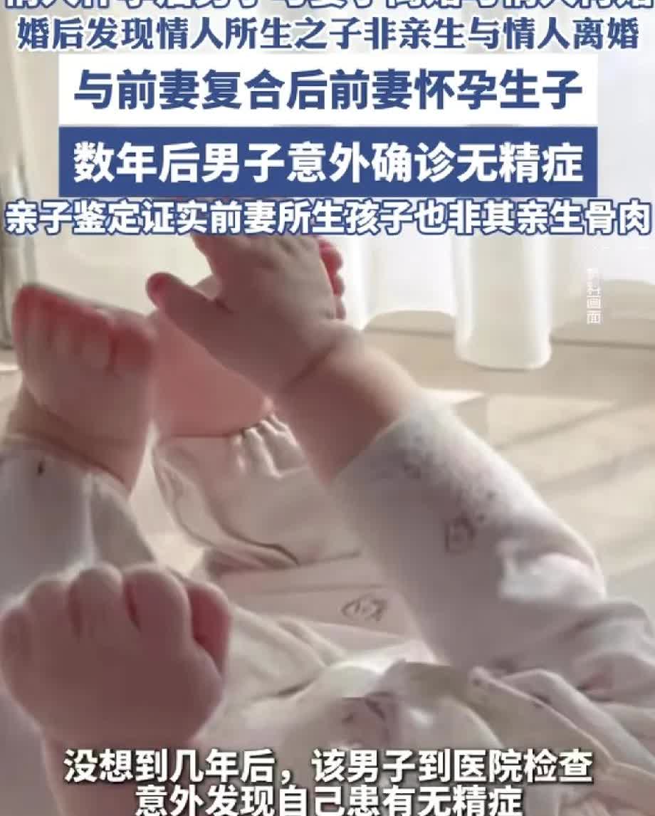 这大哥加倍绿帽痛心不已！这出狗血剧比电视剧还离谱：男子为怀孕情人离婚，结果发