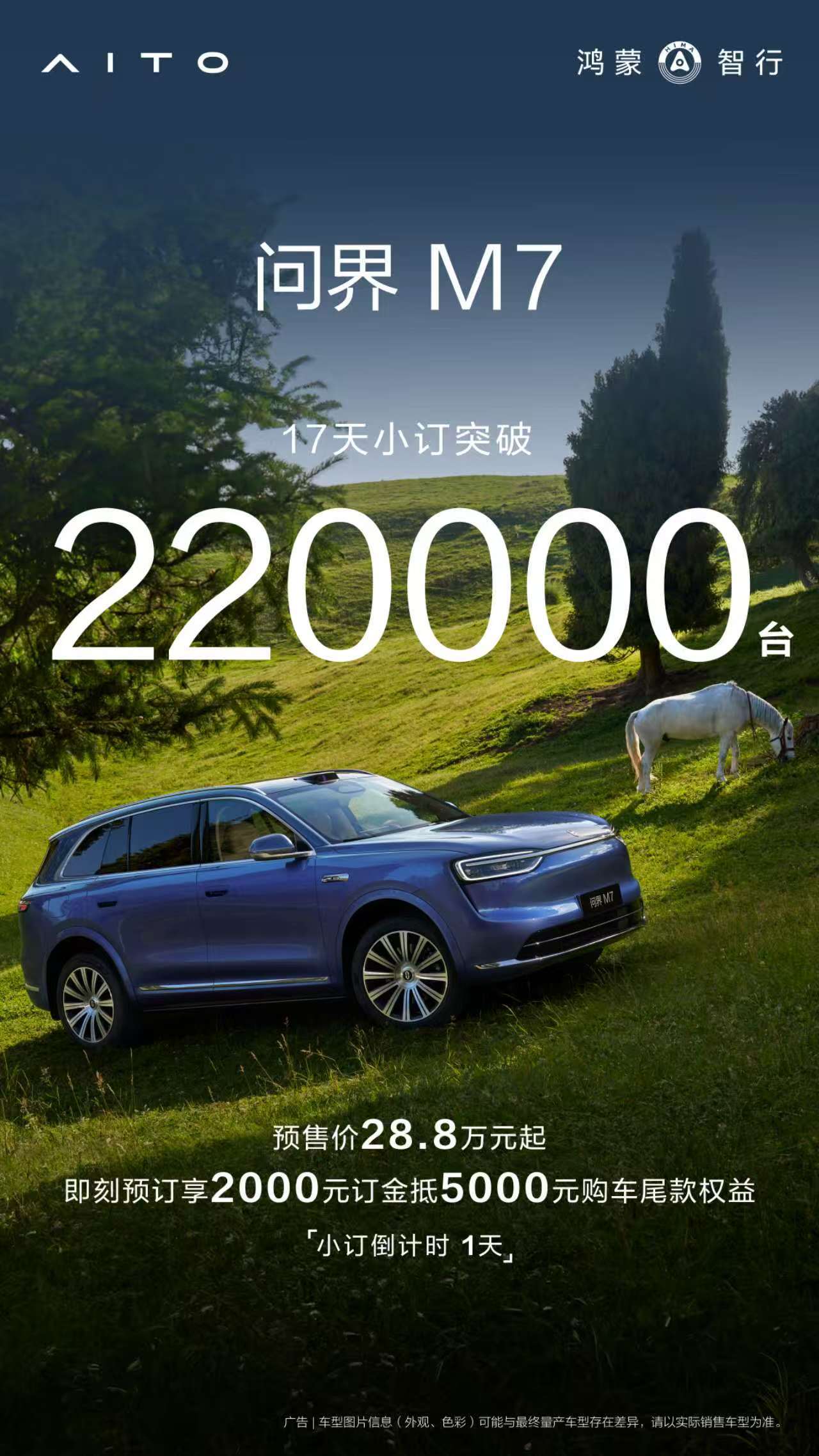 明天鸿蒙智行9月收官之战问界M7和尚界H5正式上市享界S9T已经成了[点赞]不出