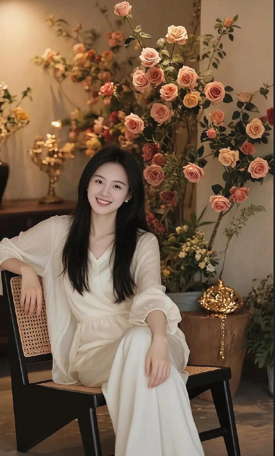 玉人倚椅坐，花影映笑颜。普通的日常穿搭怎么出彩?