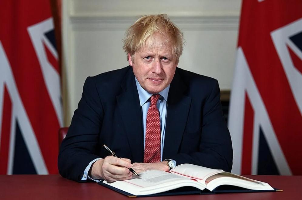 【英国前首相鲍里斯・约翰逊驳斥伯纳姆关于俄罗斯干预其脱欧的说法】2016年英