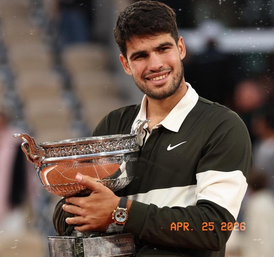 世界男子网坛地震！阿尔卡拉斯日前宣布因伤退出今年法网！“在今天进行的测试