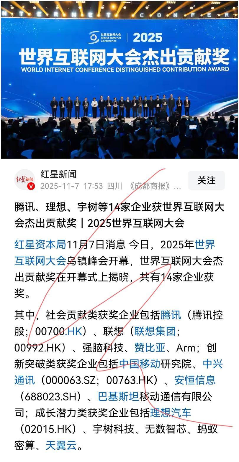 看懂乌镇这份获奖名单，才知道未来十年的风口和“钱途”在哪里？2025年世界互
