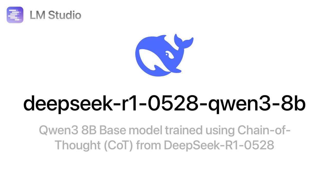 deepseek-r1-0528-qwen3-8b现已发布！🔥作为新模