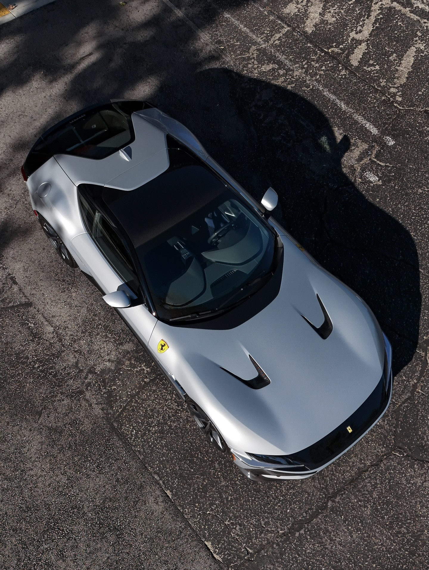 Ferrari12Cilindri汽车法拉利法拉利12cilindri银外蓝