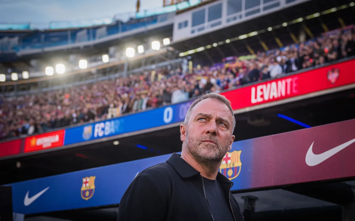 🎙️在本周六对阵比利亚雷亚尔的比赛中，弗里克将迎来执教巴萨的第💯场比赛。值此