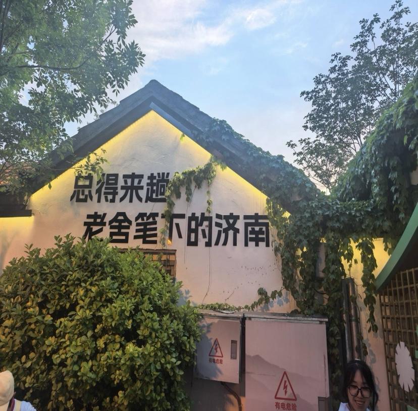 春风拂过济南，整座泉城便温柔了起来。趵突泉水汩汩涌动，岸边繁花次第盛开，花瓣飘落