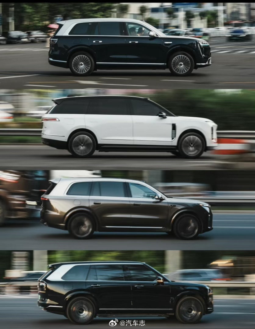9系旗舰SUV，谁的侧颜最美？