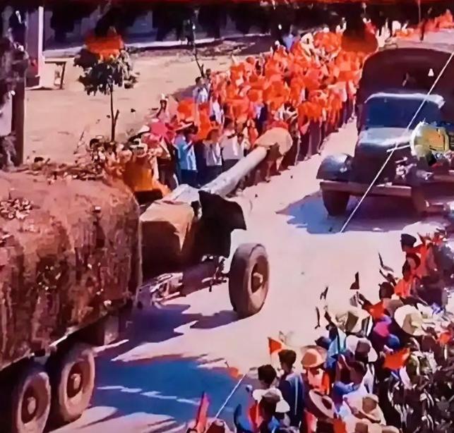 1979年3月16日我国宣布撤军，我们从越南撤回来的时候，缴获了大量的战利品。讲